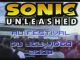 Reportage : Sonic Unleashed au Festival du Jeu Video 2008