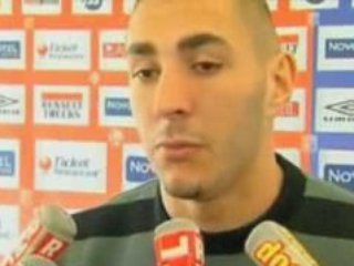 Benzema "J'espère que ça se reproduira plus" Lyon - Lille