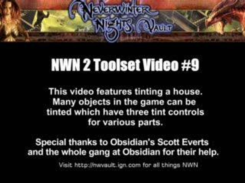 Neverwinter Nights 2 - Toolset 9