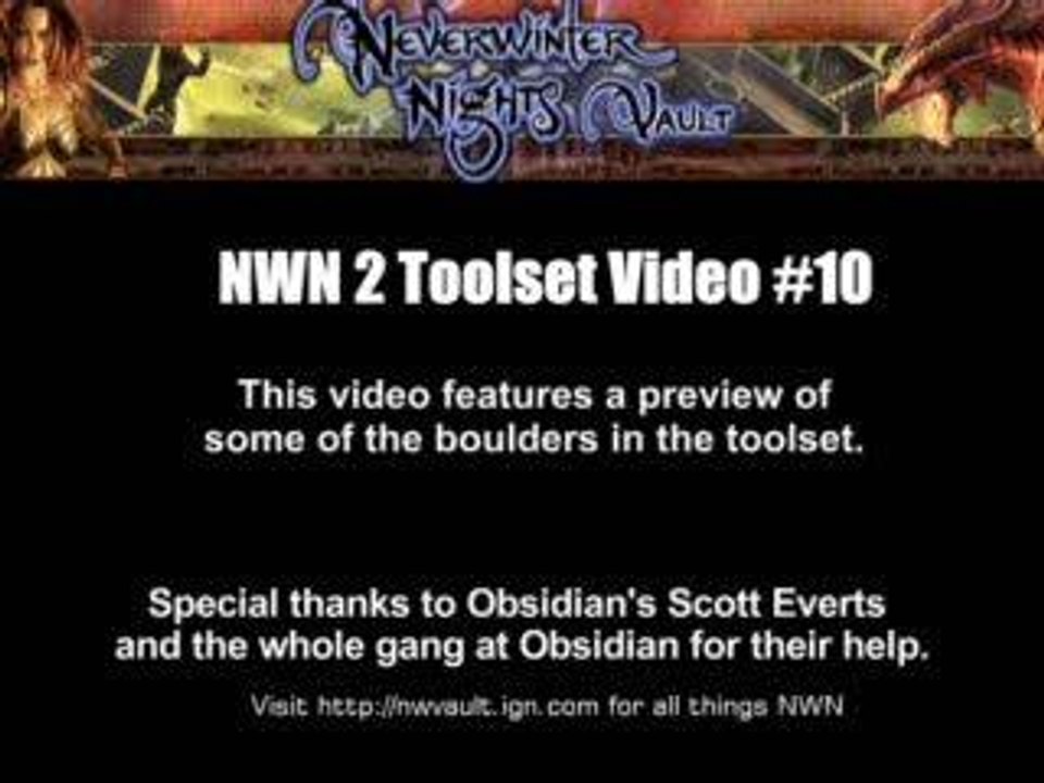 Neverwinter Nights 2 - Toolset 10