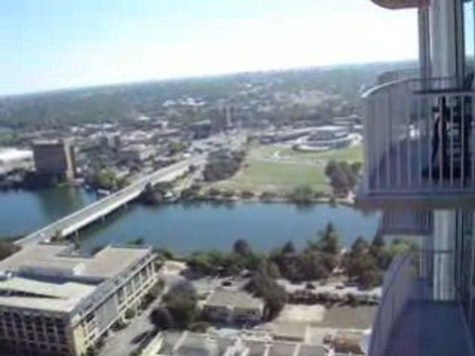 38th Floor View at the 360 condominiums