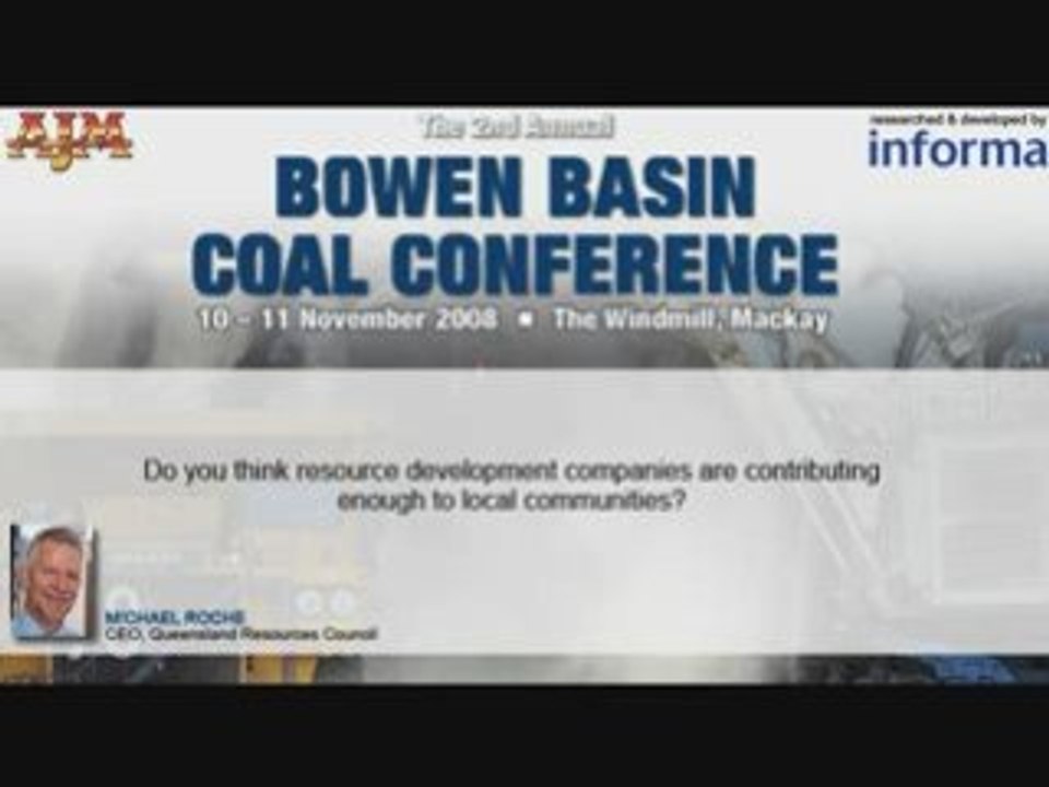 Informa Interview - Michael Roche on Bowen Basin Coal