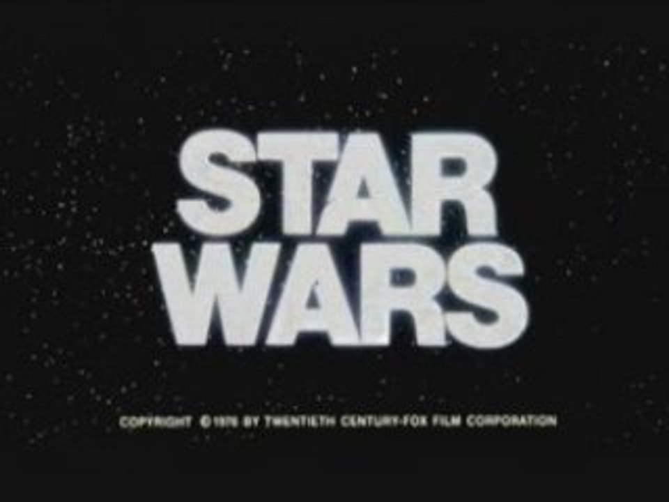 Bande annonce Star Wars Un nouvel espoir