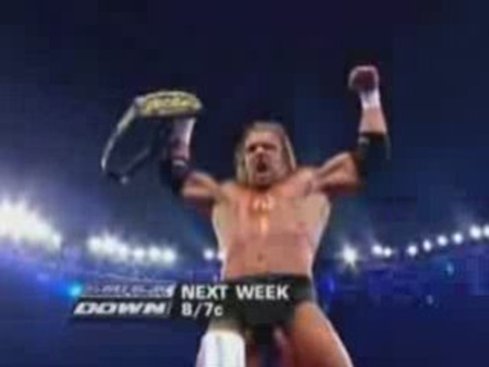 Preview de SmackDown du 24/10/08 Triple H vs The Undertaker