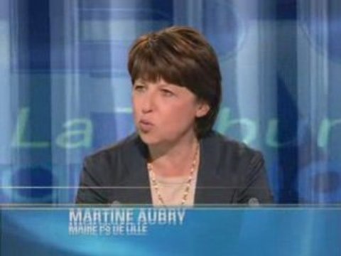 Martine AUBRY SUR l'affaire DSK