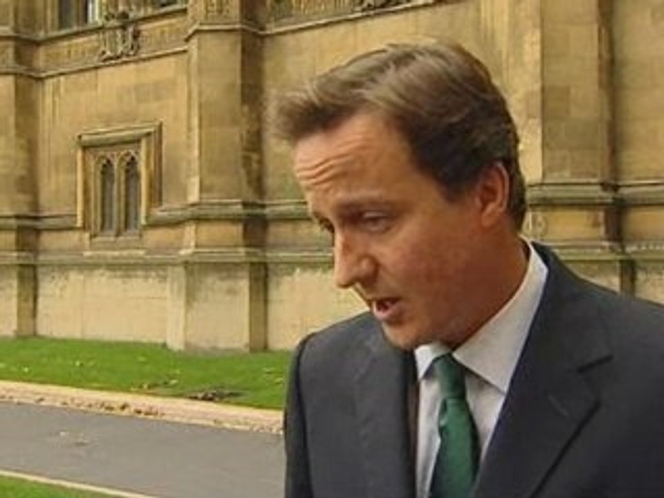 Cameron unveils Tory rescue plan