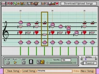 Mario Paint - Through the Fire and Flames