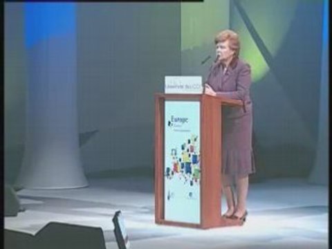 Université des CCI 2008 Strasbourg Vaira VIKE-FREIBERGA l'avenir du projet européen