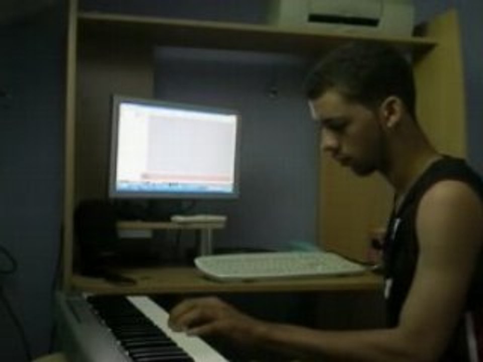 Skan Making The Beat At Illegal Studio