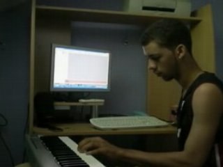 Skan Making The Beat At Illegal Studio