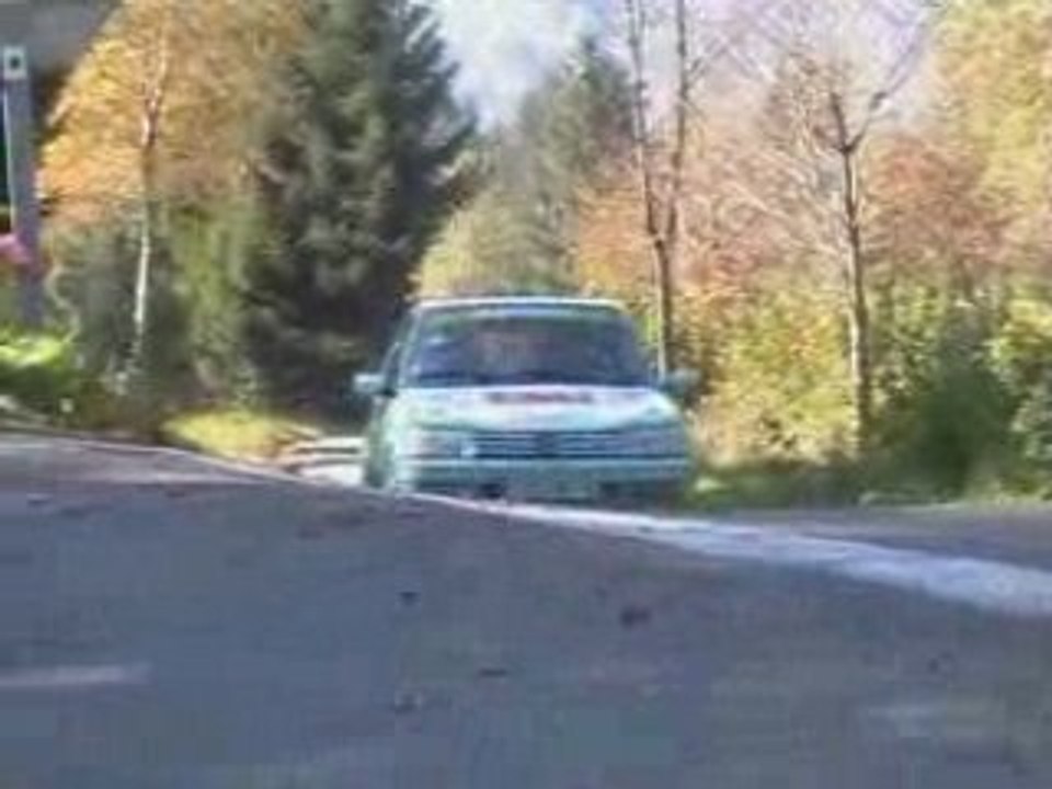 Rallye de la haute saone 2008  es1  copain