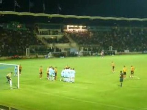 MATCH FOOTBALL TOURS LENS 2008 2 CARTON JAUNE