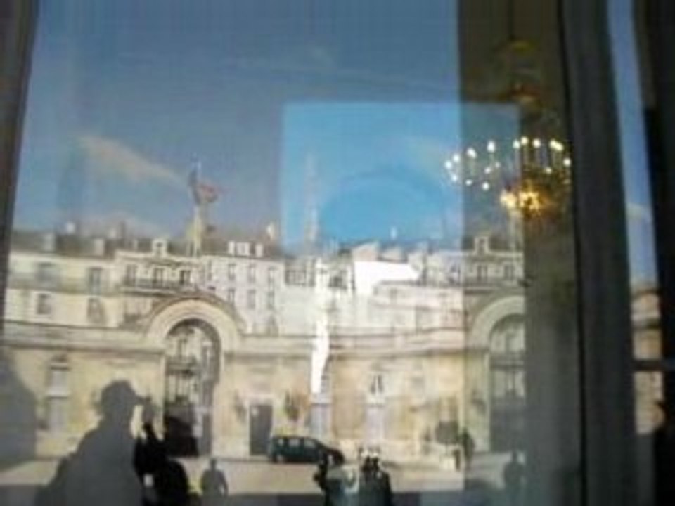 PERRON PALAIS ELYSEE - JEAN MARIE LE MAUX