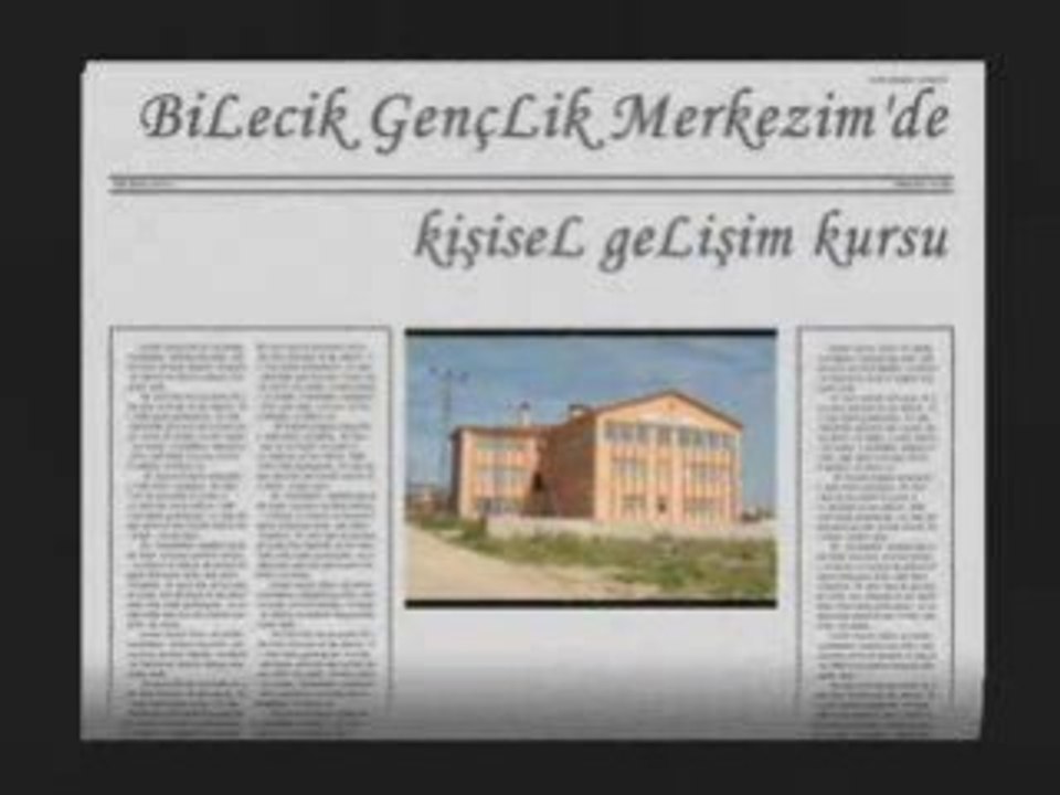 BiLECiK GM: KiSiSEL GELiSiM KURSU'07