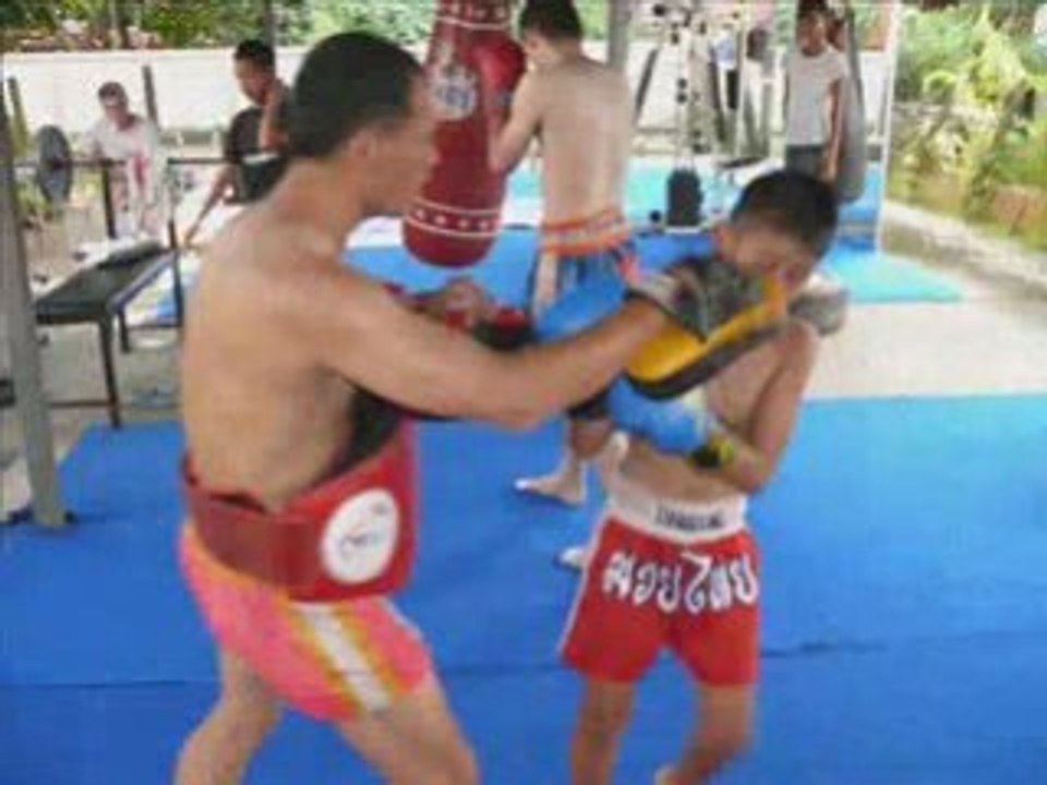 Camp de muay thai en Thailande