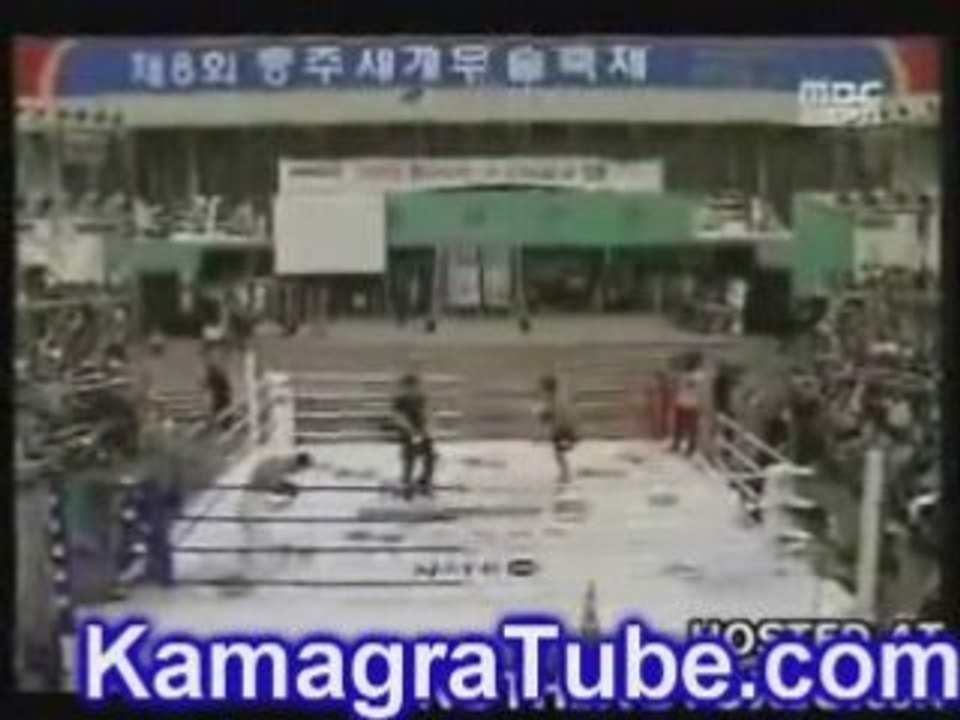 Brutal Taekwondo Kick Knocks Guy Out Cold