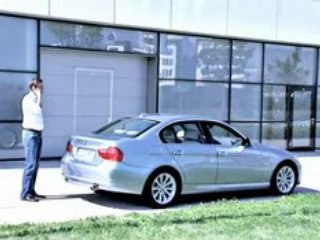 BMW at the Paris Motor Show 2008. BMW ConnectedDrive.