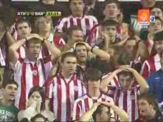 Atletic bilbao barcelone 1ere mi-temps resume