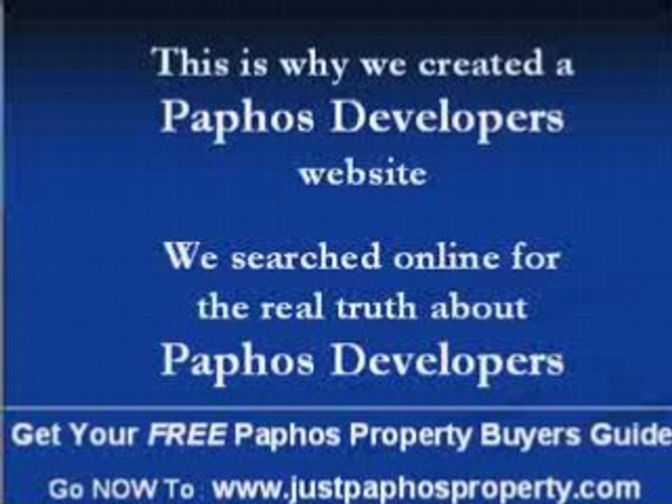 Estate Agents Paphos