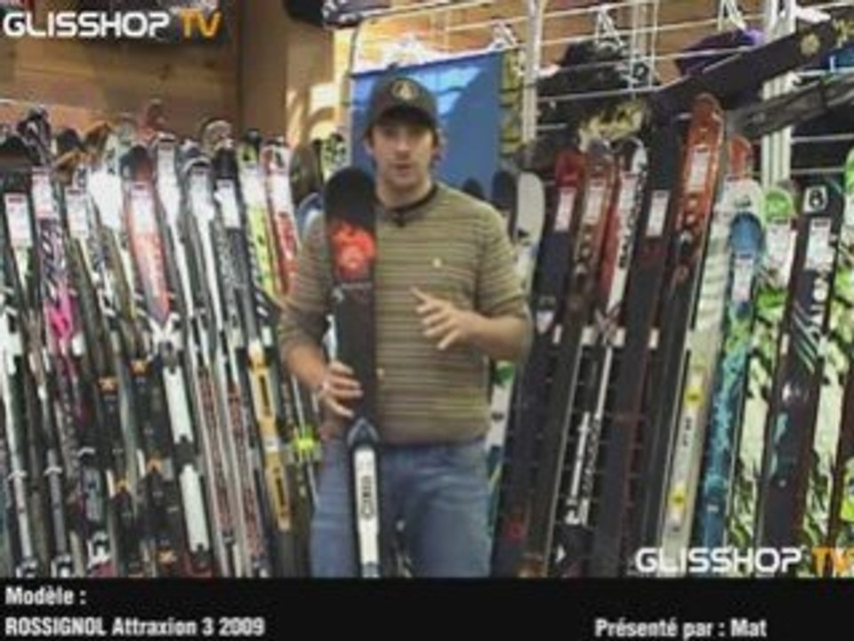 Ski ROSSIGNOL Attraxion 3 modèle 2009