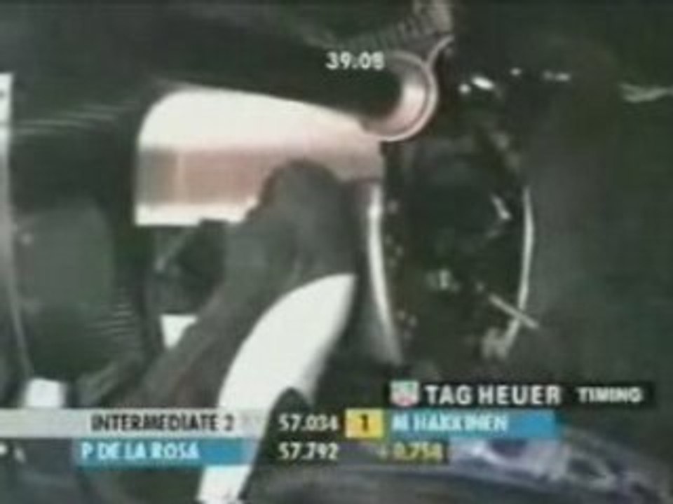 Footwork In F1 (Pedro De La Rosa - Arrows At Hungaroring)