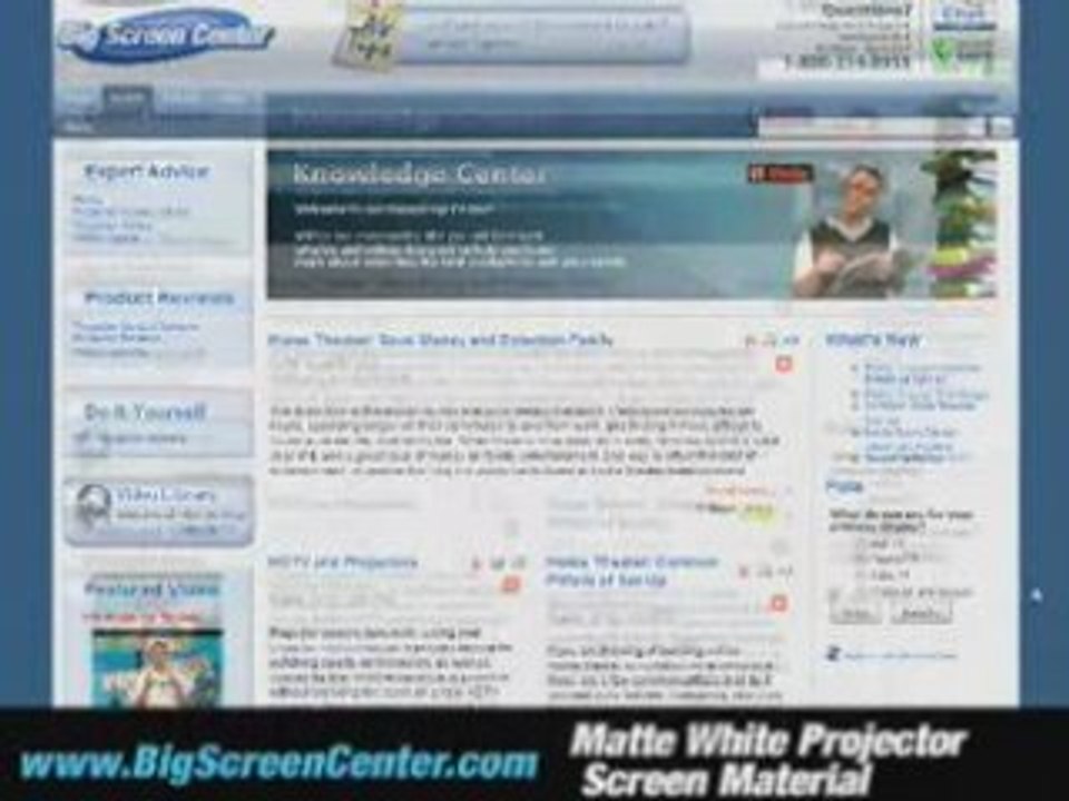 Matte White Projector Screen Material