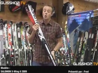 Ski SALOMON X-Wing 6 modèle 2009
