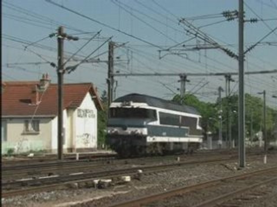 Trains d'eau à Riom