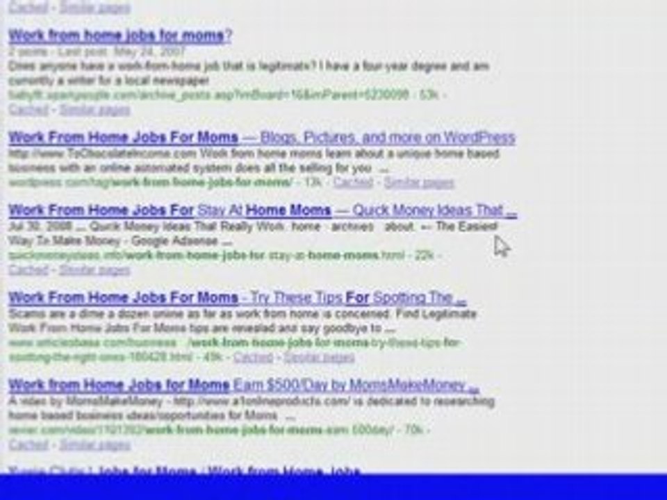 Work From Home Jobs For Moms Part Two