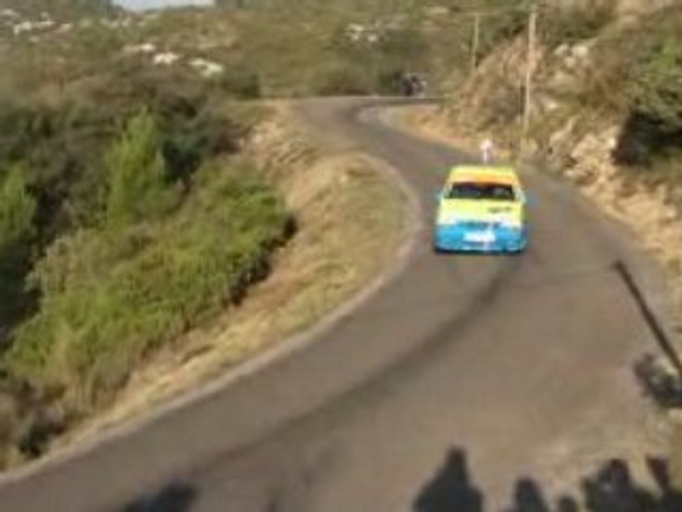 Rallye du Cathare passage Renault R5 n°60