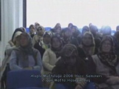 Alaplı hacc semineri 2008