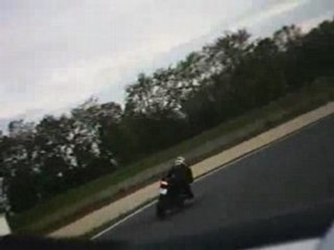 Kra3® : cam embarqué sur 1050 Speed Triple bridé