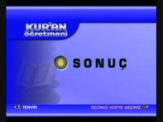 KURAN DERSİ SONUÇ