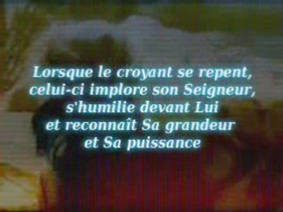 Le Repentir Sincére