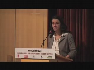 Crise : forum de la gauche et des écologistes