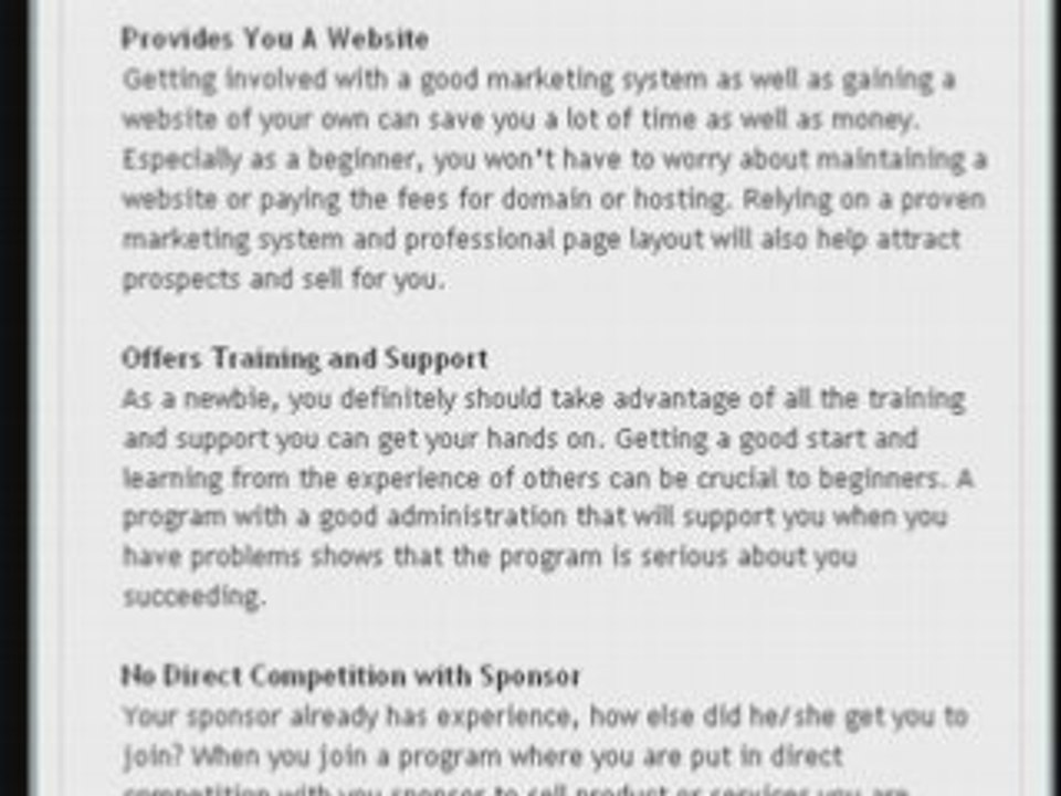 Successful Business Model