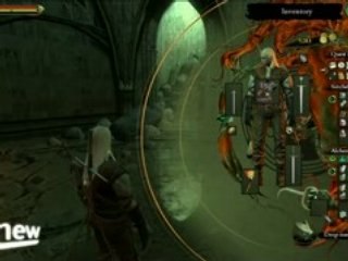 The Witcher EE: New inventory and interface