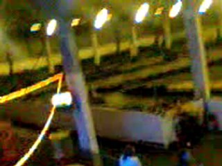 Nous au depart du karting