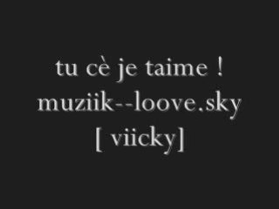 Tu c jtm !
