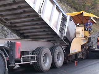 J C Luche en visite côte de la Cavalerie à Millau