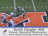 Keith Dingler #68 OL/DL Massillon Tigers Football