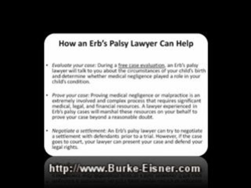 Erb's Palsy Lawyer: What to Look for in a Lawyer