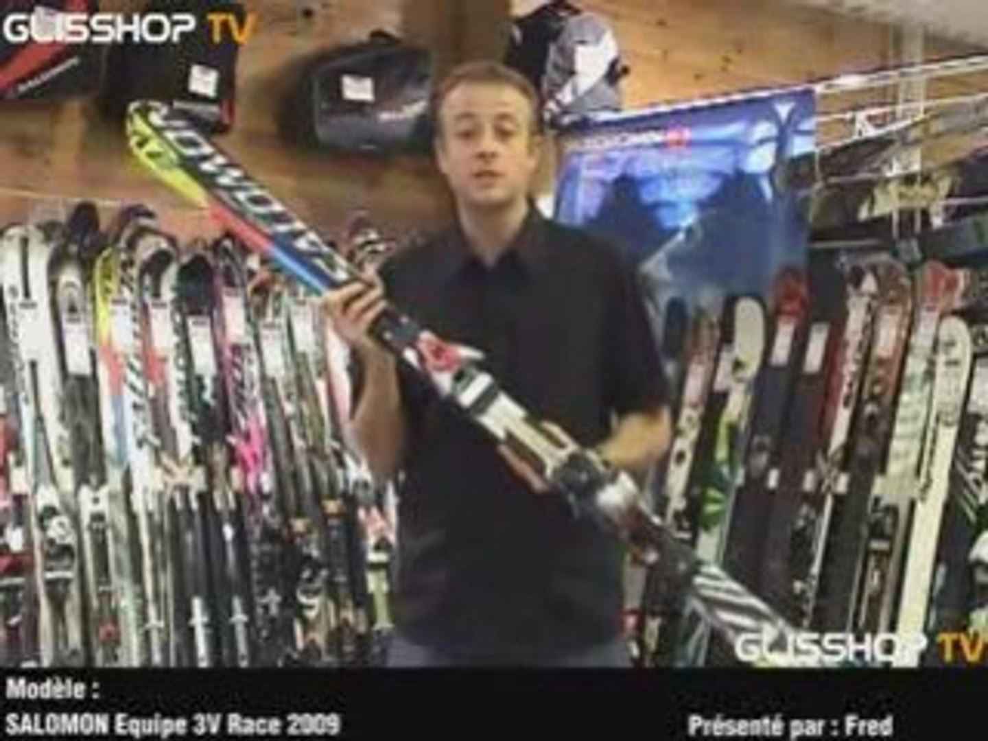 Ski SALOMON Equipe 3V Race mod le 2009