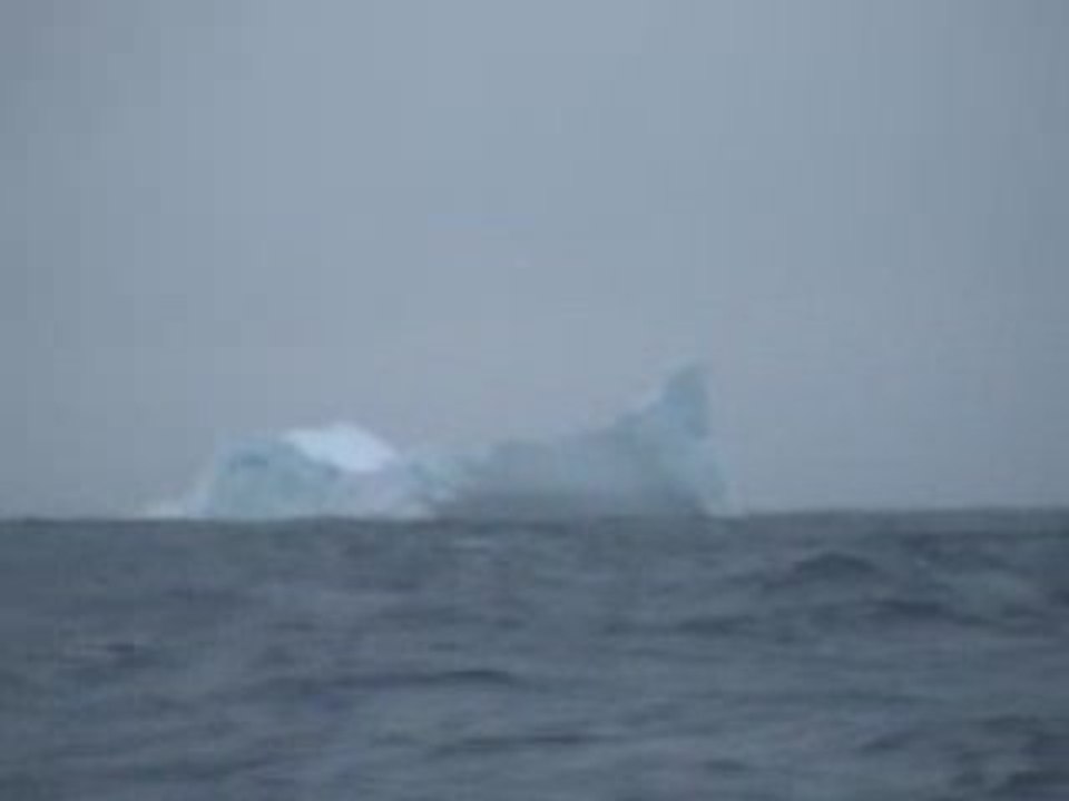 Vendée Globe Jean Le Cam, les Icebergs