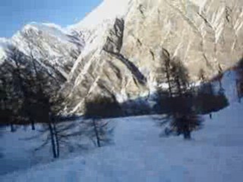 Freeride in a magic place