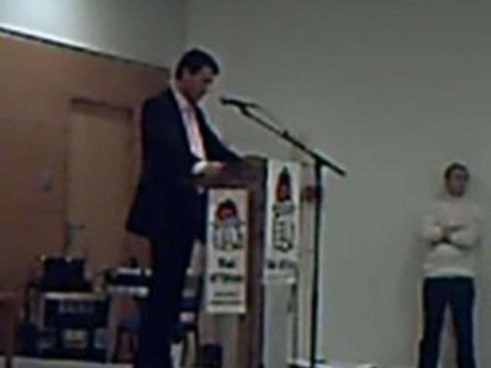 Manuel Valls 1/2 Discours lors de la réunion d'Argenteuil
