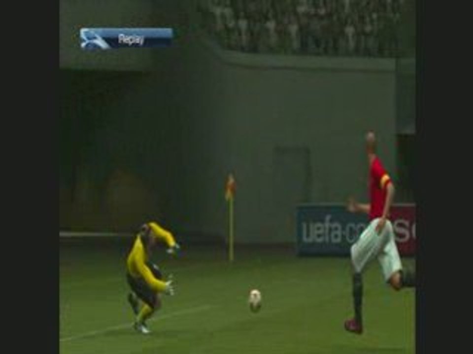 Pes 2009'da Kaleci Hatası
