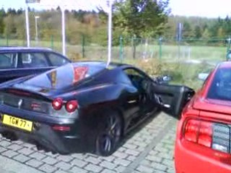 Ferrari F430 Scuderia Nurburgring touristenfarthen 19-10-08
