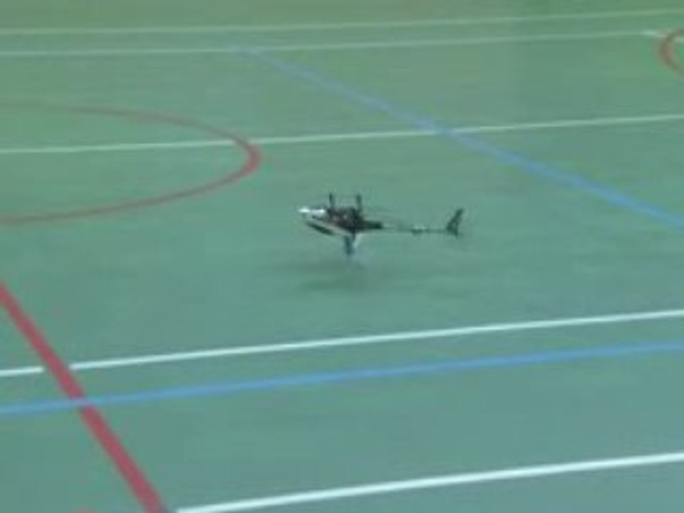 Anthony indoor 3D extreme trex 450 se v2 Align helicoptere