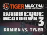 Tyler vs. Damion Murphy amateur MMA in Thailand